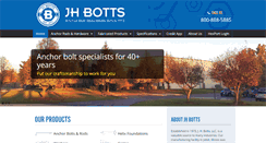 Desktop Screenshot of jhbotts.com